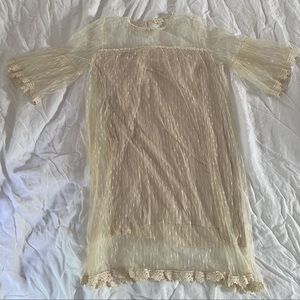Vici Dolls Cream Lace Dress